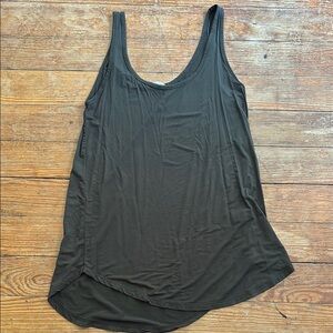 Carly Jean Los Angeles Forest Green Tank Top